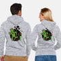 Cactilio Japanese Landscape-unisex zip-up sweatshirt-Logozaste