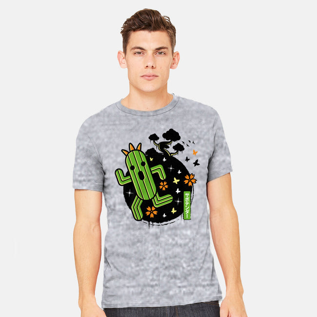 Cactilio Japanese Landscape-mens heavyweight tee-Logozaste