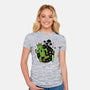 Cactilio Japanese Landscape-womens fitted tee-Logozaste
