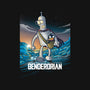 The Benderorian Poster-womens fitted tee-trheewood