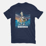 The Benderorian Poster-mens heavyweight tee-trheewood