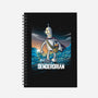 The Benderorian Poster-none dot grid notebook-trheewood