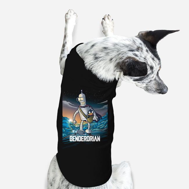 The Benderorian Poster-dog basic pet tank-trheewood
