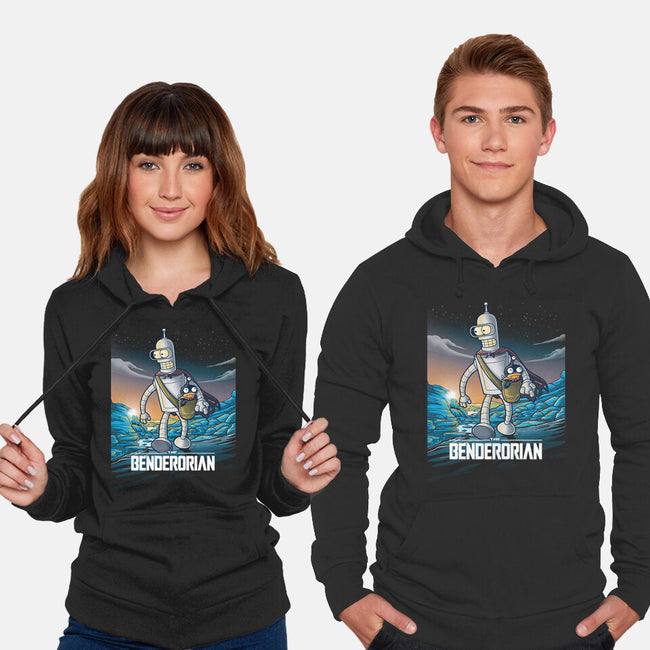 The Benderorian Poster-unisex pullover sweatshirt-trheewood