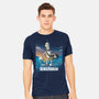 The Benderorian Poster-mens heavyweight tee-trheewood