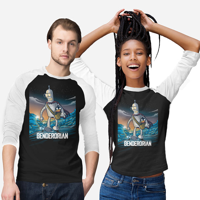 The Benderorian Poster-unisex baseball tee-trheewood