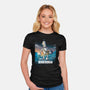 The Benderorian Poster-womens fitted tee-trheewood