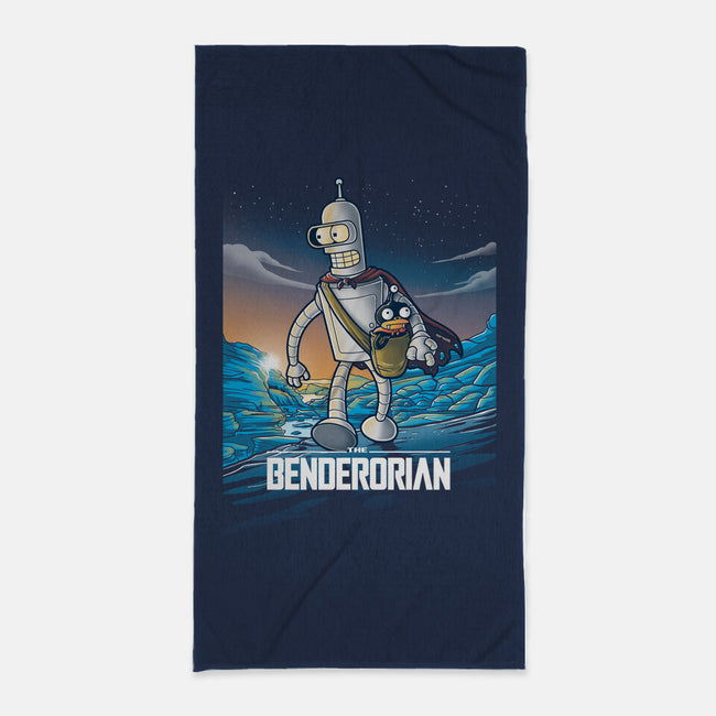 The Benderorian Poster-none beach towel-trheewood