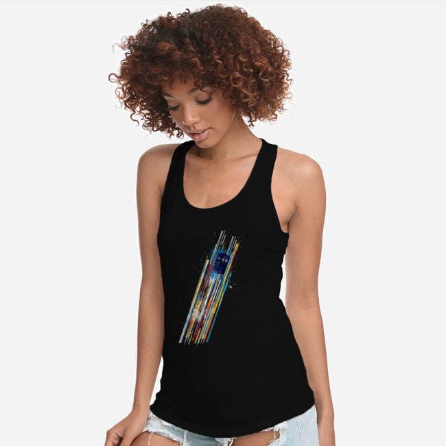 The Chameleon Device V2-womens racerback tank-kharmazero