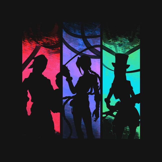 Fighting Girls-womens basic tee-fanfabio