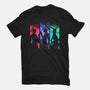 Fighting Girls-womens fitted tee-fanfabio