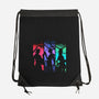 Fighting Girls-none drawstring bag-fanfabio