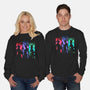 Fighting Girls-unisex crew neck sweatshirt-fanfabio