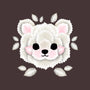 Polar Bear Of Leaves-none removable cover w insert throw pillow-NemiMakeit