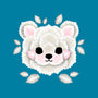 Polar Bear Of Leaves-none removable cover w insert throw pillow-NemiMakeit
