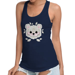 Polar Bear Of Leaves