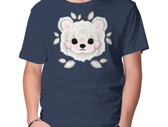 Polar Bear Of Leaves