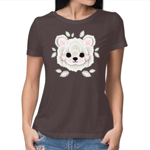 Polar Bear Of Leaves