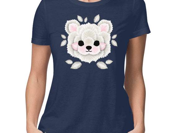 Polar Bear Of Leaves