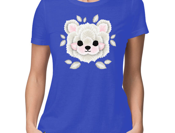 Polar Bear Of Leaves