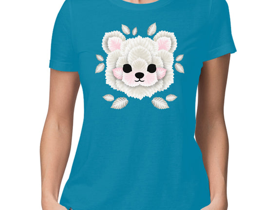 Polar Bear Of Leaves