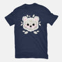 Polar Bear Of Leaves-mens basic tee-NemiMakeit