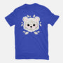 Polar Bear Of Leaves-womens fitted tee-NemiMakeit