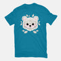 Polar Bear Of Leaves-mens basic tee-NemiMakeit
