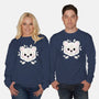 Polar Bear Of Leaves-unisex crew neck sweatshirt-NemiMakeit