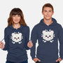 Polar Bear Of Leaves-unisex pullover sweatshirt-NemiMakeit