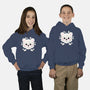 Polar Bear Of Leaves-youth pullover sweatshirt-NemiMakeit
