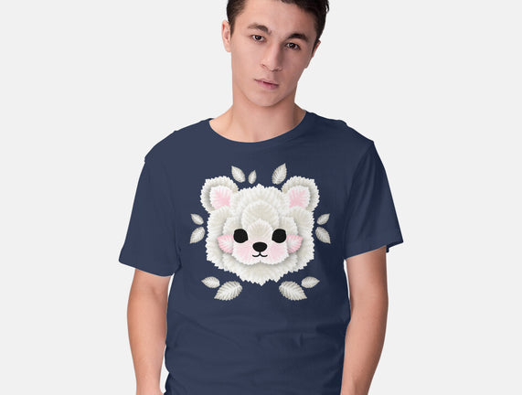 Polar Bear Of Leaves