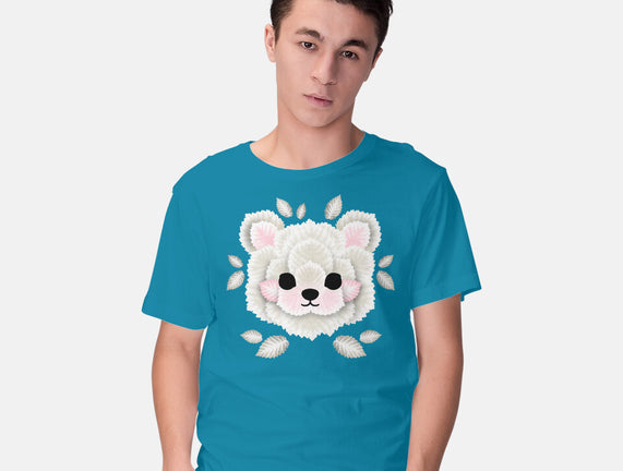 Polar Bear Of Leaves