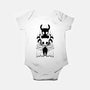 The Knight And The Shade-baby basic onesie-Alundrart