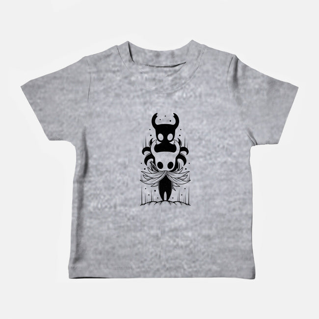 The Knight And The Shade-baby basic tee-Alundrart