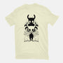 The Knight And The Shade-mens premium tee-Alundrart