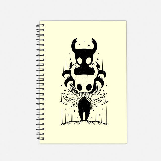 The Knight And The Shade-none dot grid notebook-Alundrart