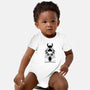 The Knight And The Shade-baby basic onesie-Alundrart