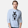 The Knight And The Shade-mens long sleeved tee-Alundrart