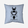 The Knight And The Shade-none removable cover w insert throw pillow-Alundrart