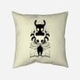 The Knight And The Shade-none removable cover w insert throw pillow-Alundrart