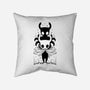 The Knight And The Shade-none removable cover w insert throw pillow-Alundrart