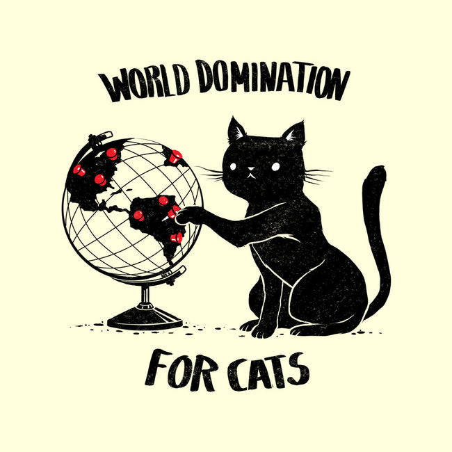 World Domination For Cats-cat adjustable pet collar-tobefonseca