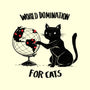 World Domination For Cats-mens basic tee-tobefonseca