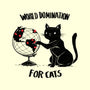 World Domination For Cats-none adjustable tote-tobefonseca