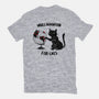 World Domination For Cats-womens basic tee-tobefonseca