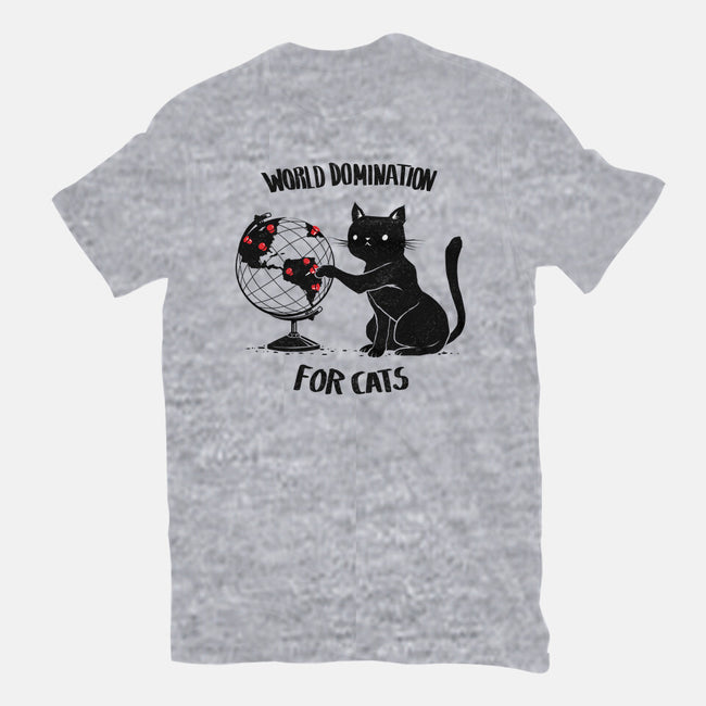 World Domination For Cats-mens premium tee-tobefonseca