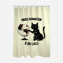 World Domination For Cats-none polyester shower curtain-tobefonseca