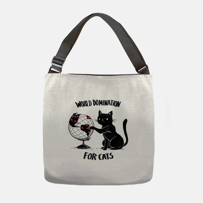 World Domination For Cats-none adjustable tote-tobefonseca