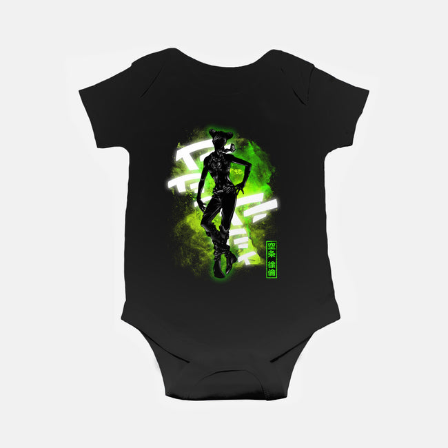 Cosmic Jolyne-baby basic onesie-fanfreak1